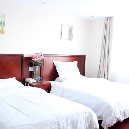 Greentree Inn Jiangsu Yangzhou Jiangdu Longcheng Road Express Hotel Esterno foto