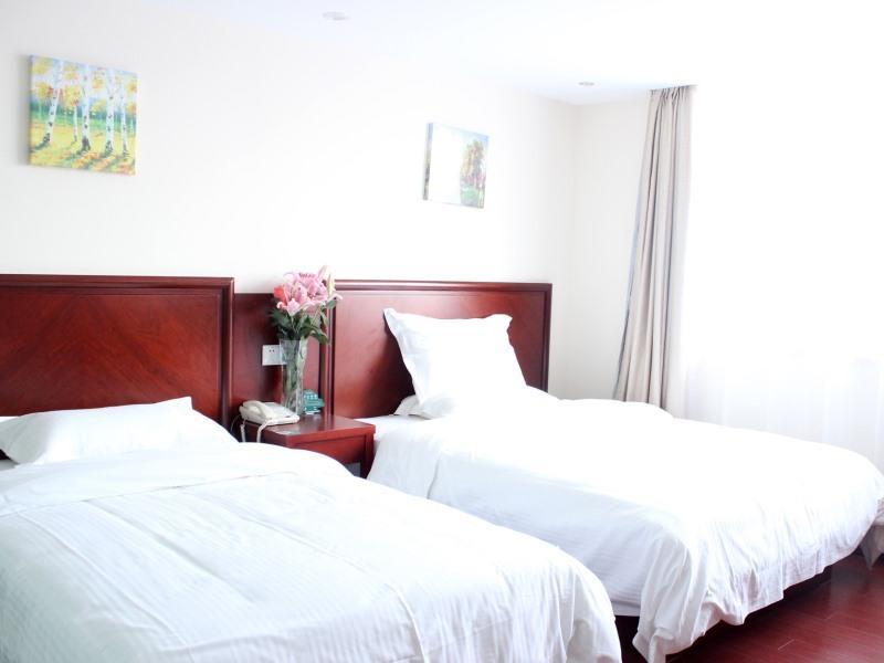 Greentree Inn Jiangsu Yangzhou Jiangdu Longcheng Road Express Hotel Esterno foto