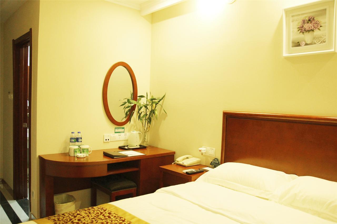 Greentree Inn Jiangsu Yangzhou Jiangdu Longcheng Road Express Hotel Esterno foto