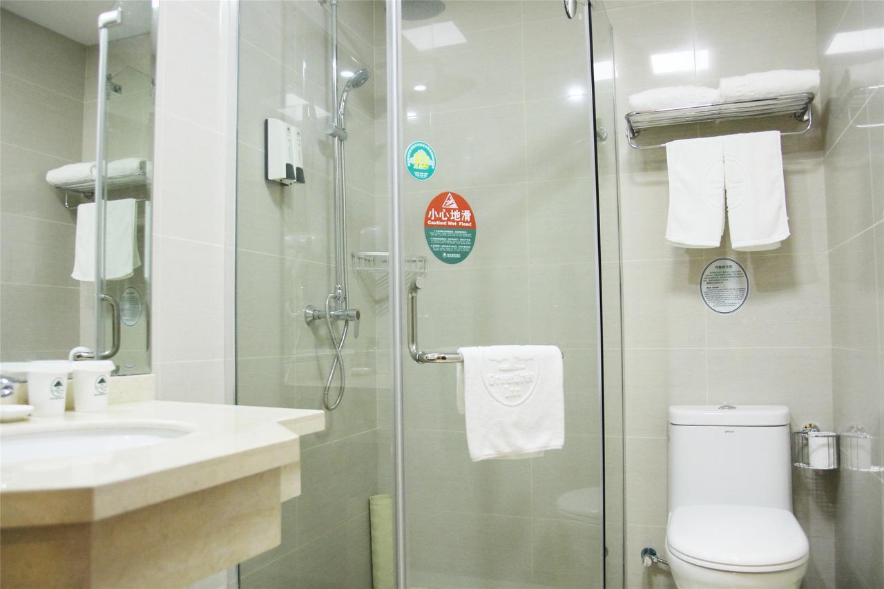 Greentree Inn Jiangsu Yangzhou Jiangdu Longcheng Road Express Hotel Esterno foto