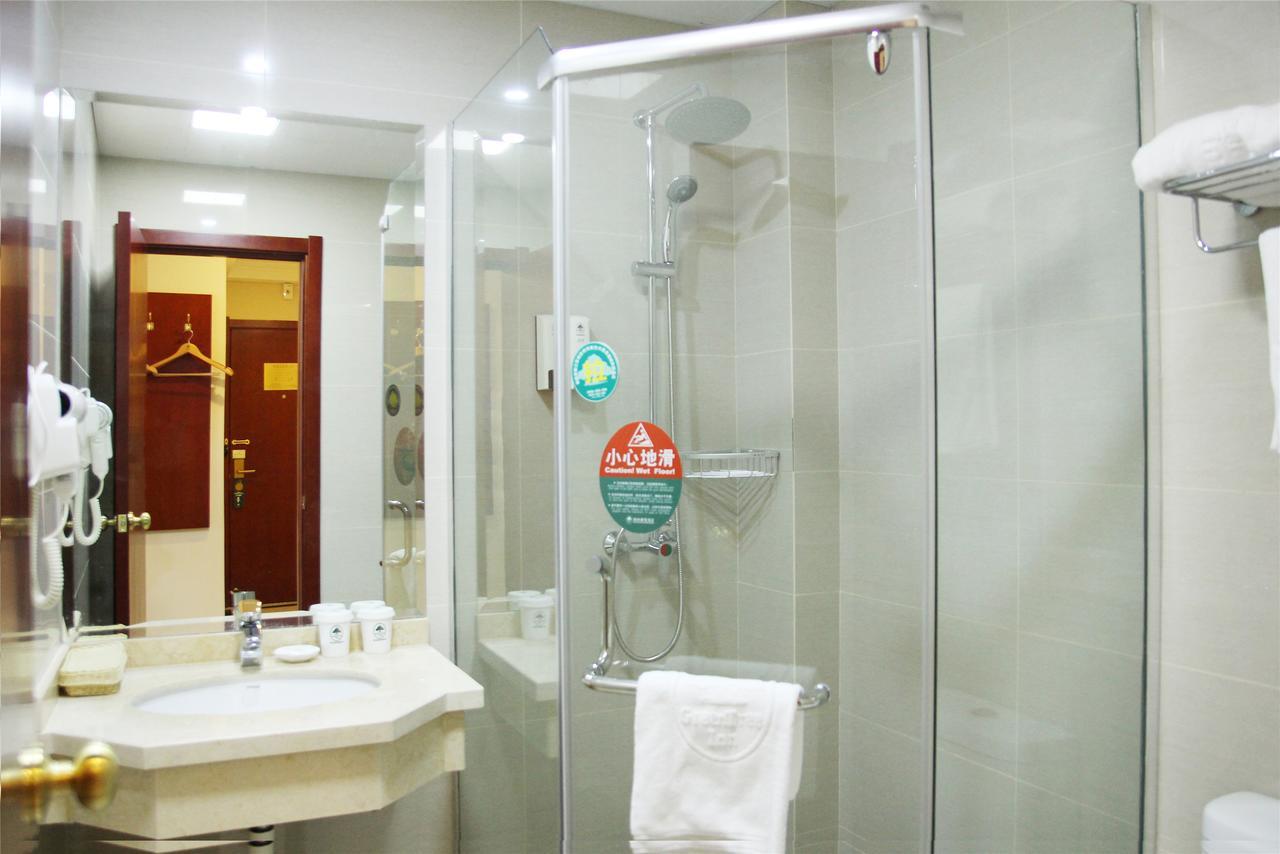 Greentree Inn Jiangsu Yangzhou Jiangdu Longcheng Road Express Hotel Esterno foto